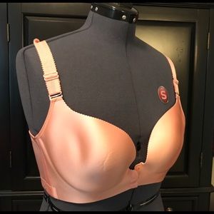 Front snap closure bra
